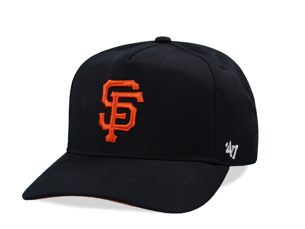 47Brand San Francisco Giants Black Hitch Snapback Gorra