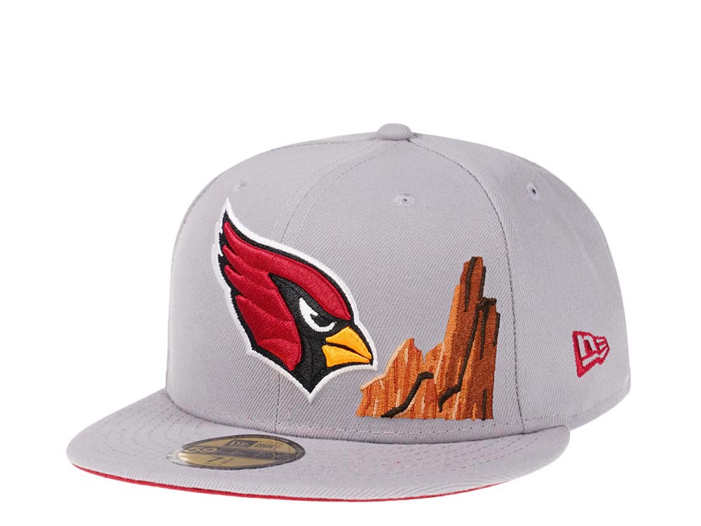 New Era Arizona Cardinals City Icons Grey Edition 59Fifty Fitted Gorra