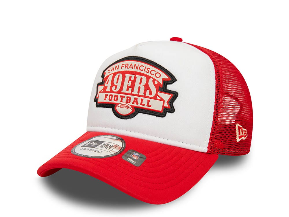 New Era San Francisco 49ers Classic Trucker A Frame Snapback Gorra