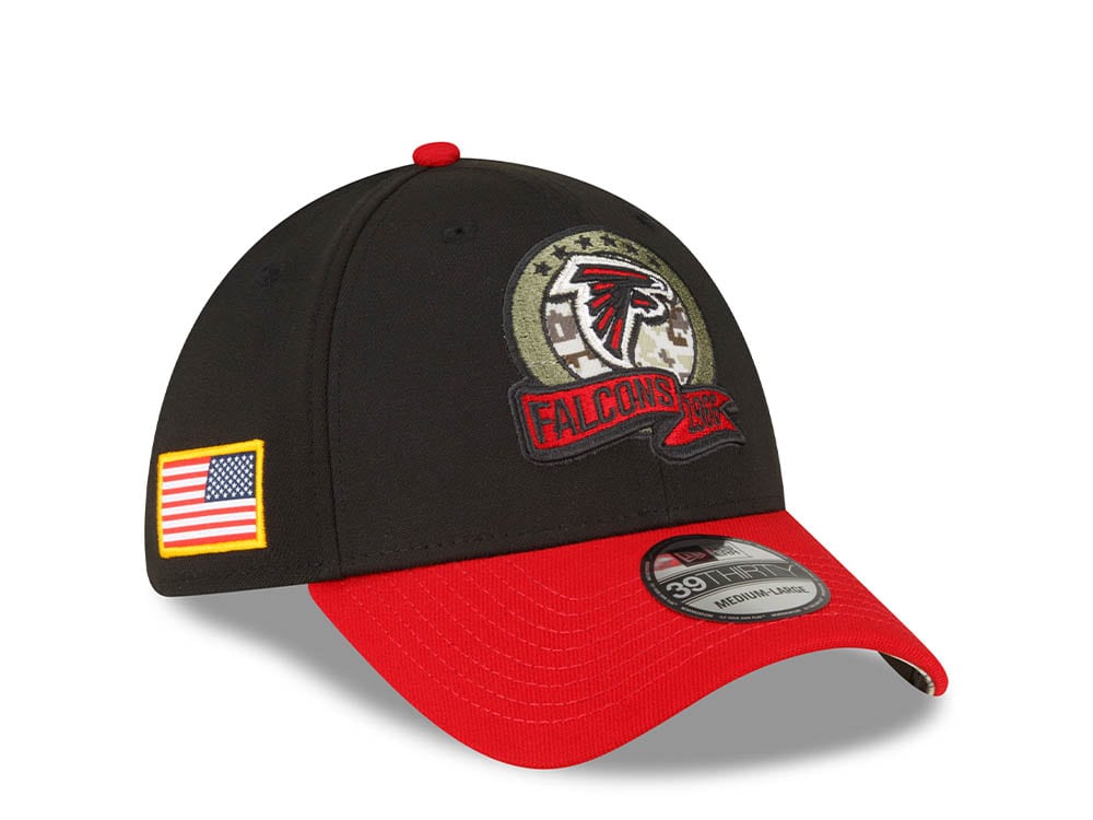 New Era Atlanta Falcons Salute to Service 2022 39Thirty Stretch Gorra