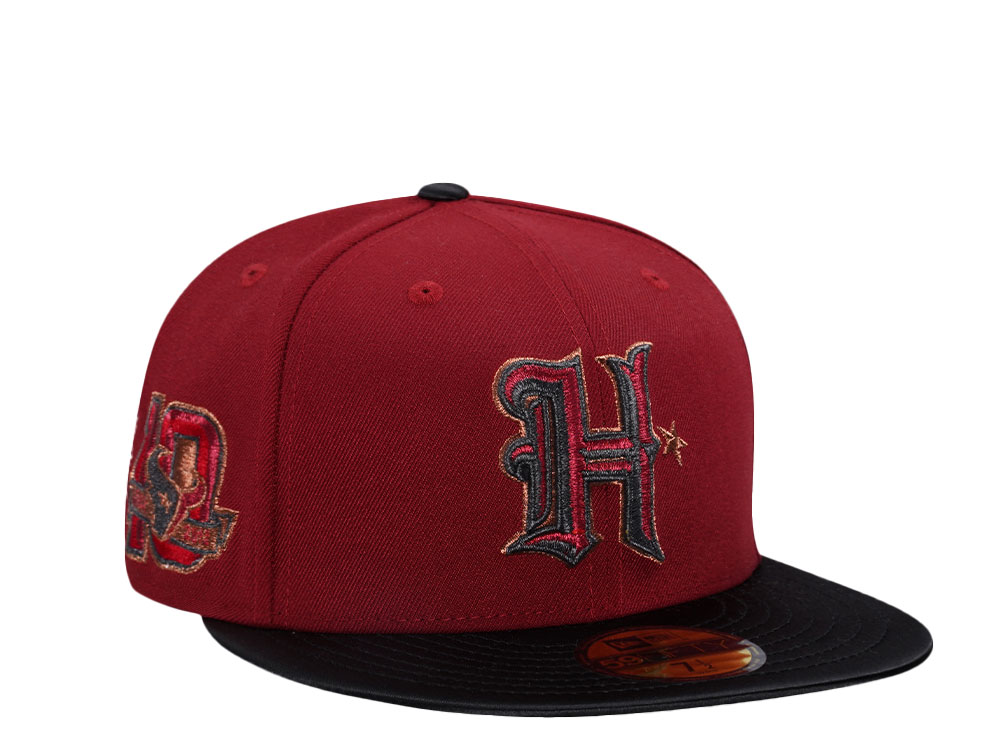 New Era Houston Texans 10th Anniversary Brick Satin Brim Edition 59Fifty Fitted Gorra