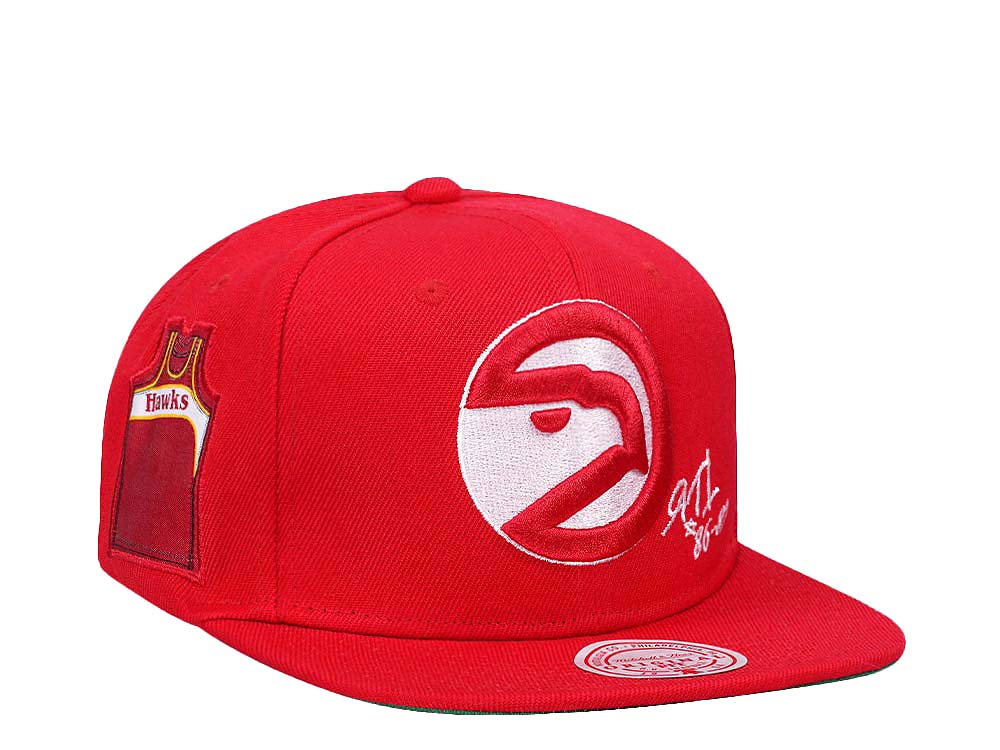 Mitchell & Ness Atlanta Hawks Jersey Love Hardwood Classic Snapback Gorra