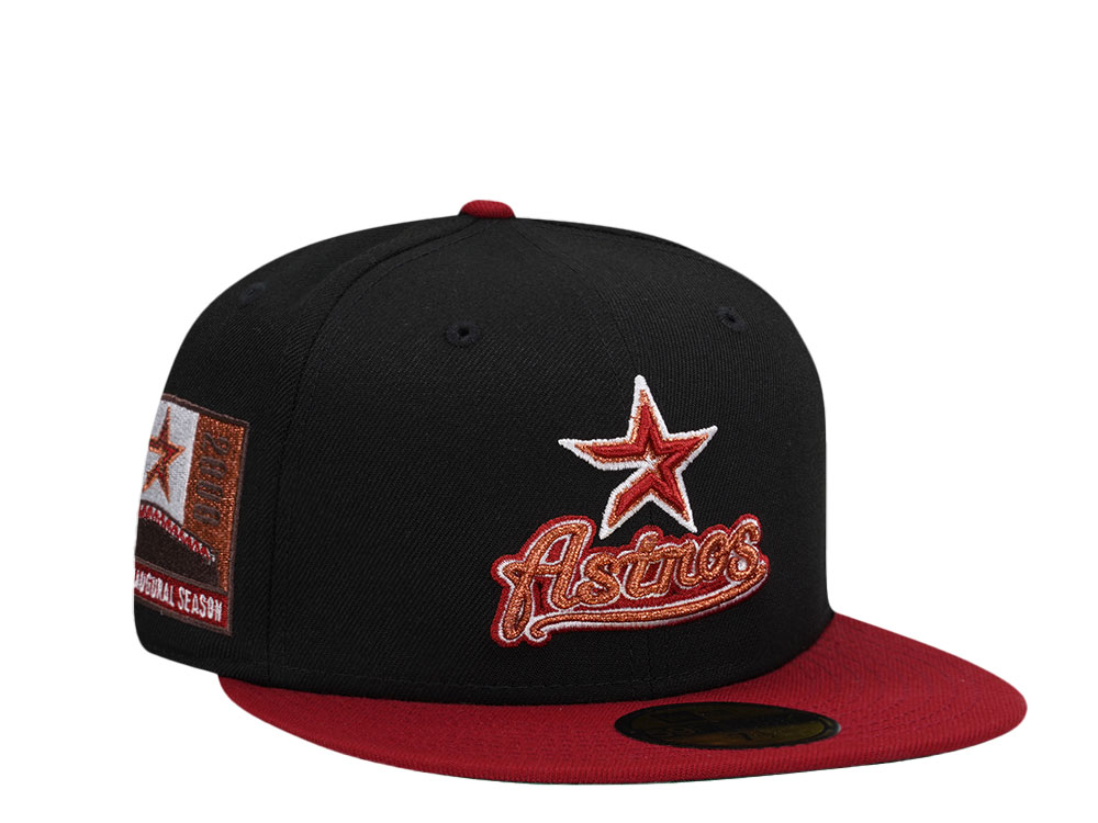 New Era Houston Astros Inaugural Season 2000 Copper Brick Two Tone Edition 59Fifty Fitted Gorra