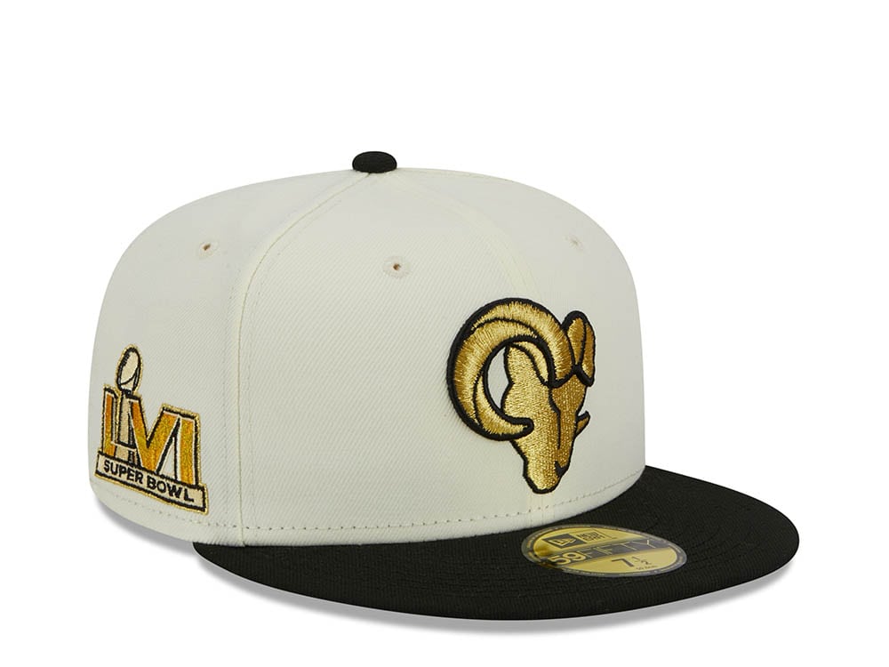 New Era Los Angeles Rams Super Bowl LVI Two Tone City Icon 59Fifty Fitted Gorra