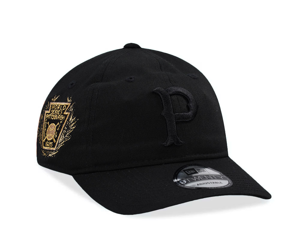 New Era Pittsburgh Pirates World Series 1925 Black Out Prime Edition 9Twenty Strapback Gorra