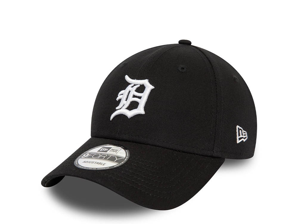 New Era Detroit Tigers League Essential Black 9Forty Snapback  Gorra