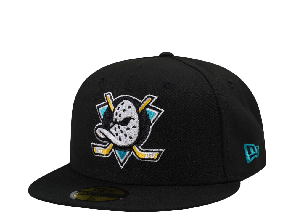 New Era Anaheim Ducks Black Classic Edition 59Fifty Fitted Gorra