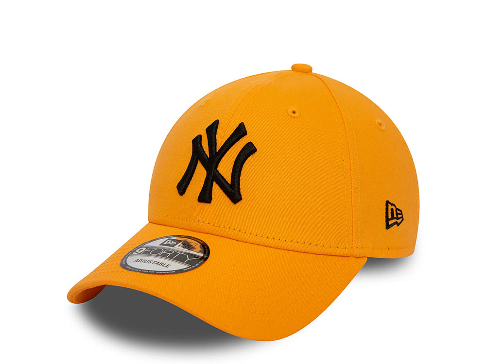 New Era New York Yankees League Essential Orange 9Forty Snapback  Gorra