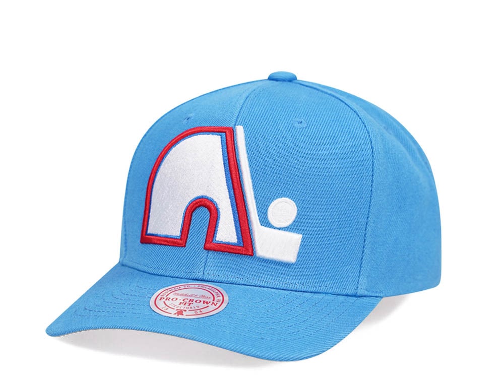 Mitchell & Ness Quebec Nordiques Team Ground 2.0 Pro Blue Snapback Gorra