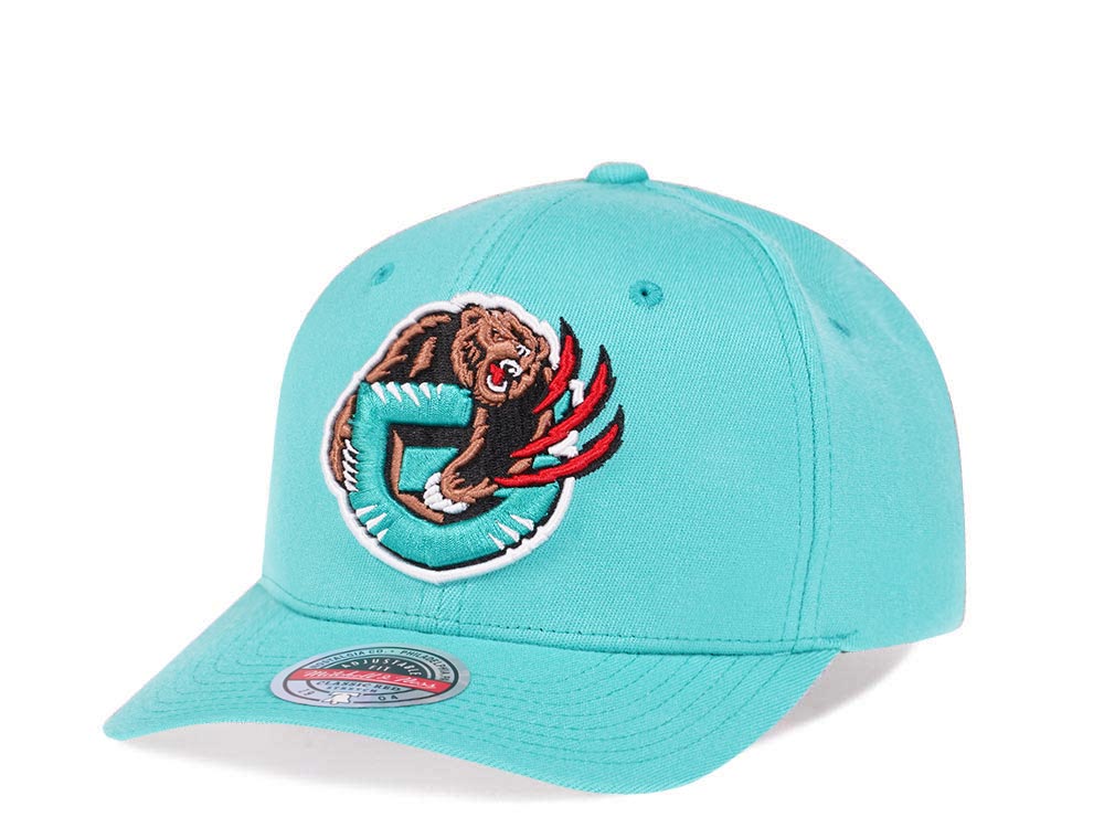 Mitchell & Ness Memphis Grizzlies Team Ground Red Line Solid Flex Snapback Cap