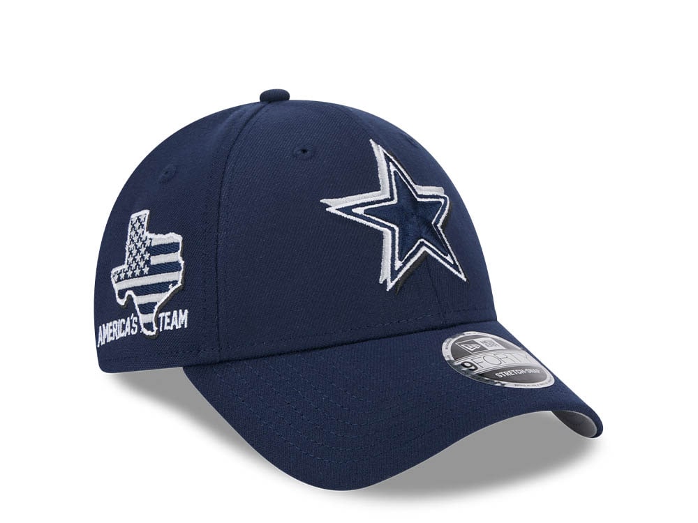 New Era Dallas Cowboys NFL24 Draft 9Forty Stretch Snapback Gorra