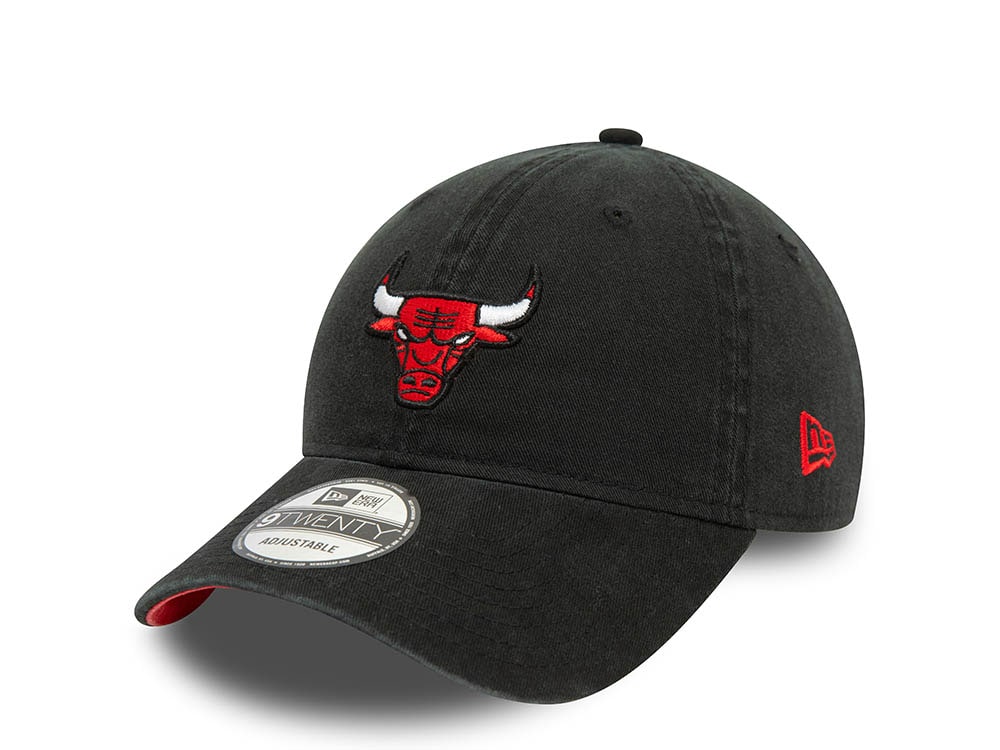 New Era Chicago Bulls Black 9Twenty Strapback Gorra