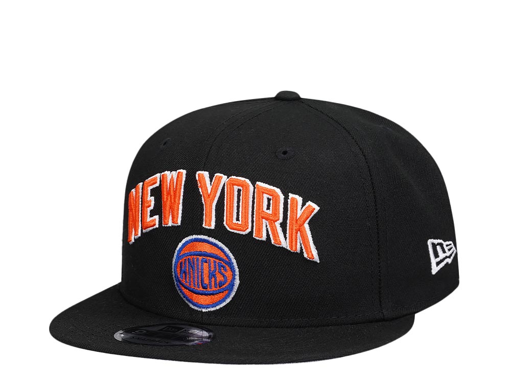 New Era New York Knicks Black Classic Edition 9Fifty Snapback Gorra