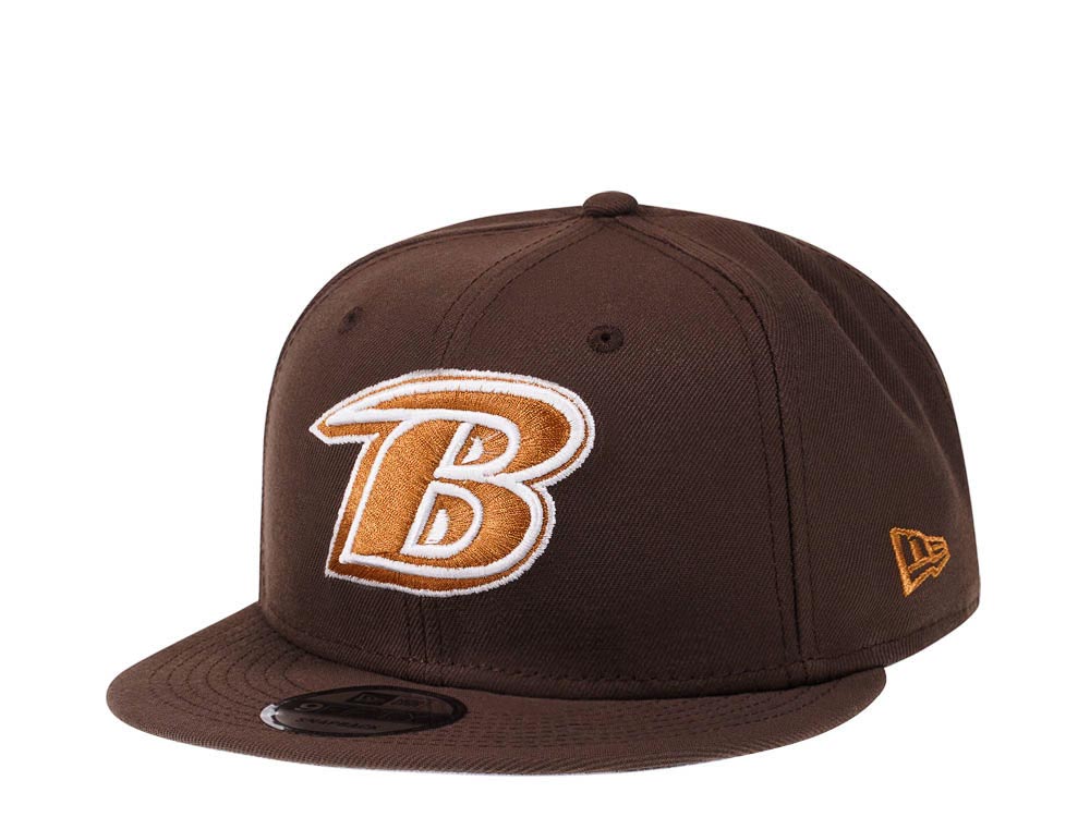 New Era Baltimore Ravens Brown Caramel Edition 9Fifty Snapback Gorra