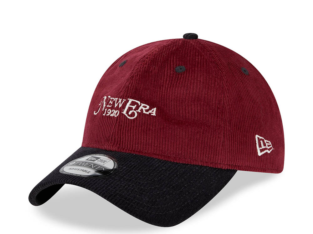 New Era Contrast Cord New Era Maroon Navy 9Twenty Dadhat Strapback Gorra