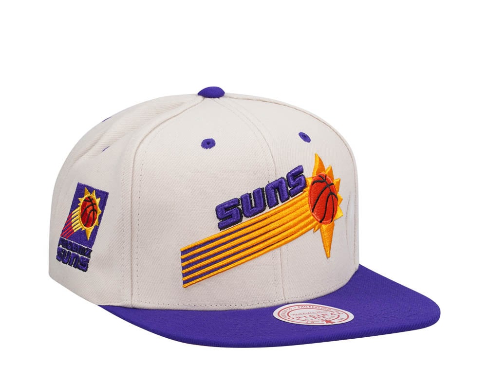 Mitchell & Ness Phoenix Suns Sail Off White Two Tone Snapback Gorra