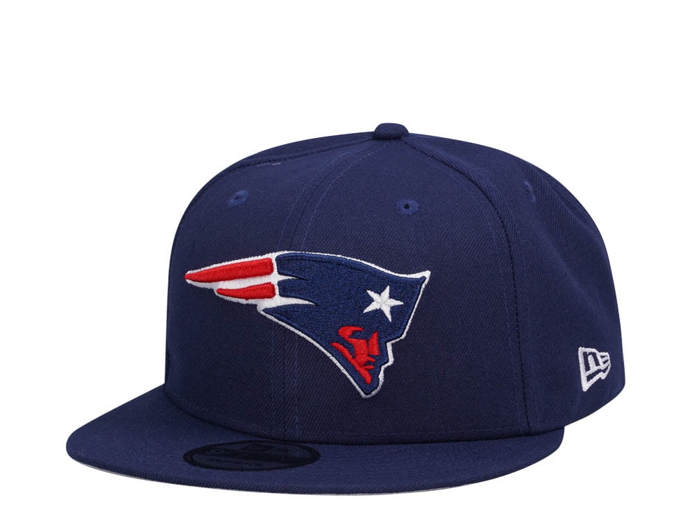 New Era New England Patriots Navy Classic Edition 9Fifty Snapback Gorra