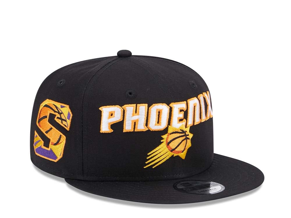 New Era Phoenix Suns NBA Patch Black Edition 9Fifty Snapback Gorra