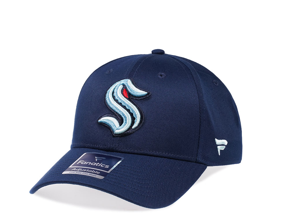 Fanatics Seattle Kraken Classic Strapback Cap