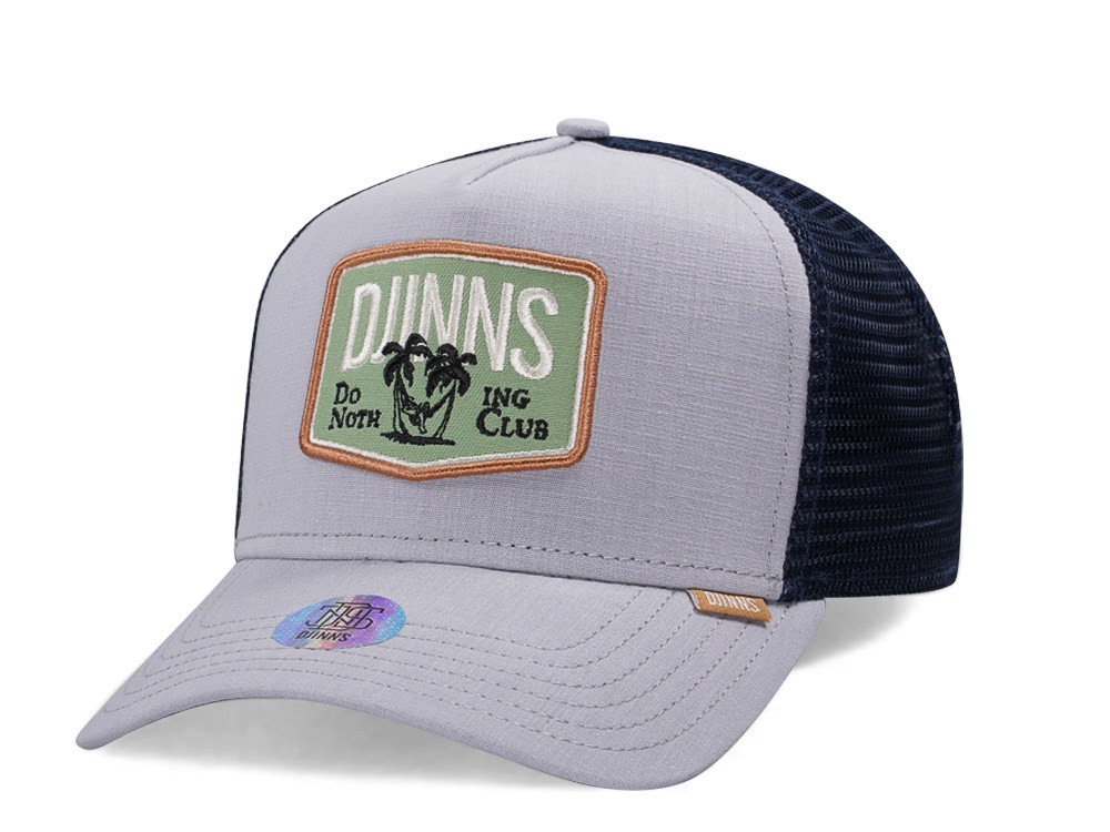 Djinns Do Nothing Club Gray Trucker Snapback Gorra