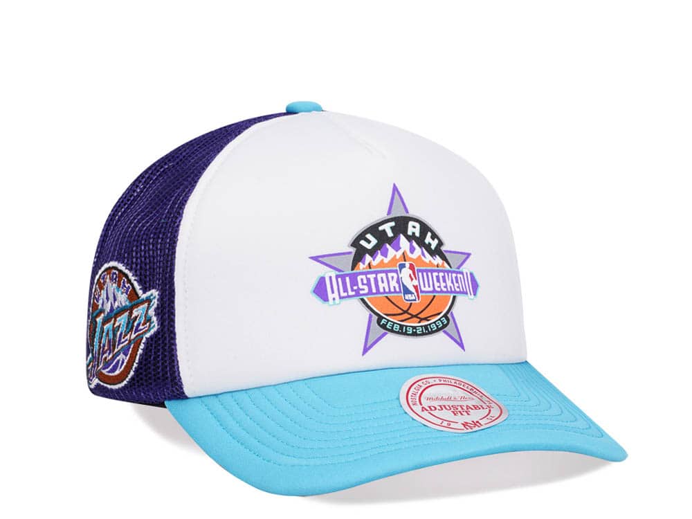 Mitchell & Ness Utah Jazz All Star 1993 Party Time Trucker Snapback Gorra