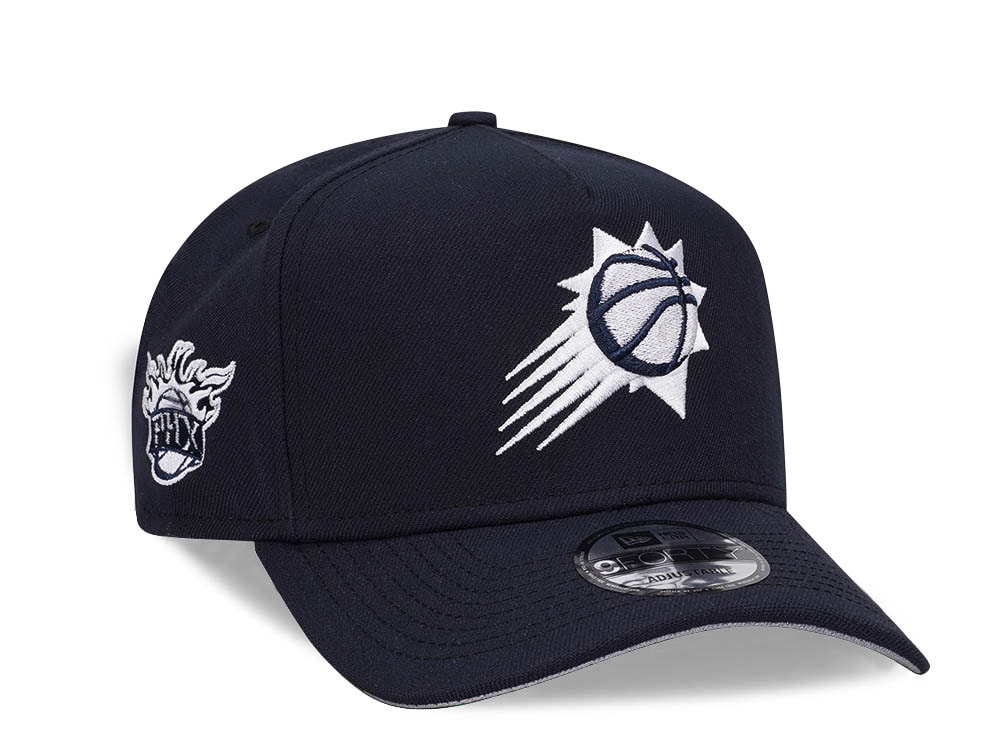 New Era Phoenix Suns C Dub Navy 9Forty A Frame Snapback Gorra