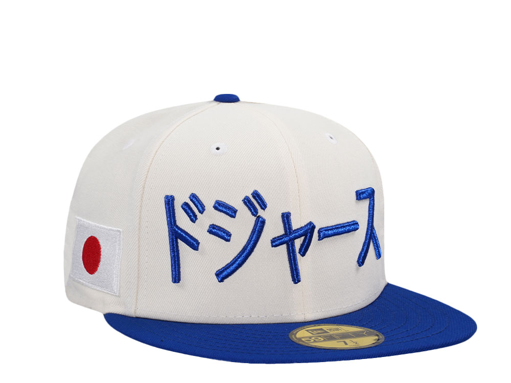 New Era Los Angeles Dodgers Kanji Japan Chrome Two Tone Edition 59Fifty Fitted Gorra