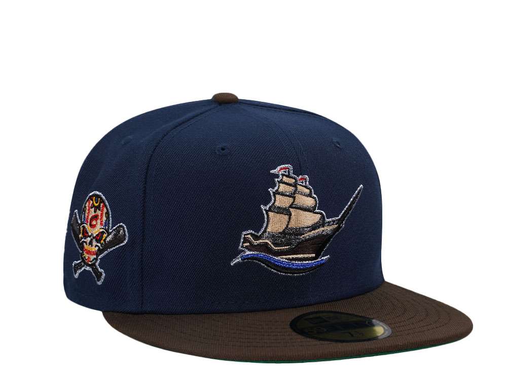 New Era Columbus Clippers Oceanside Two Tone Throwback Edition 59Fifty Fitted Gorra