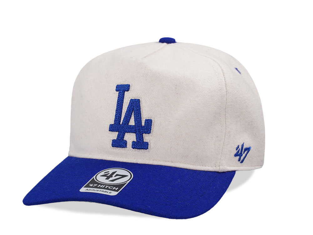 47Brand Los Angeles Dodgers Natural Chain Stitch 47 Hitch Snapback Gorra