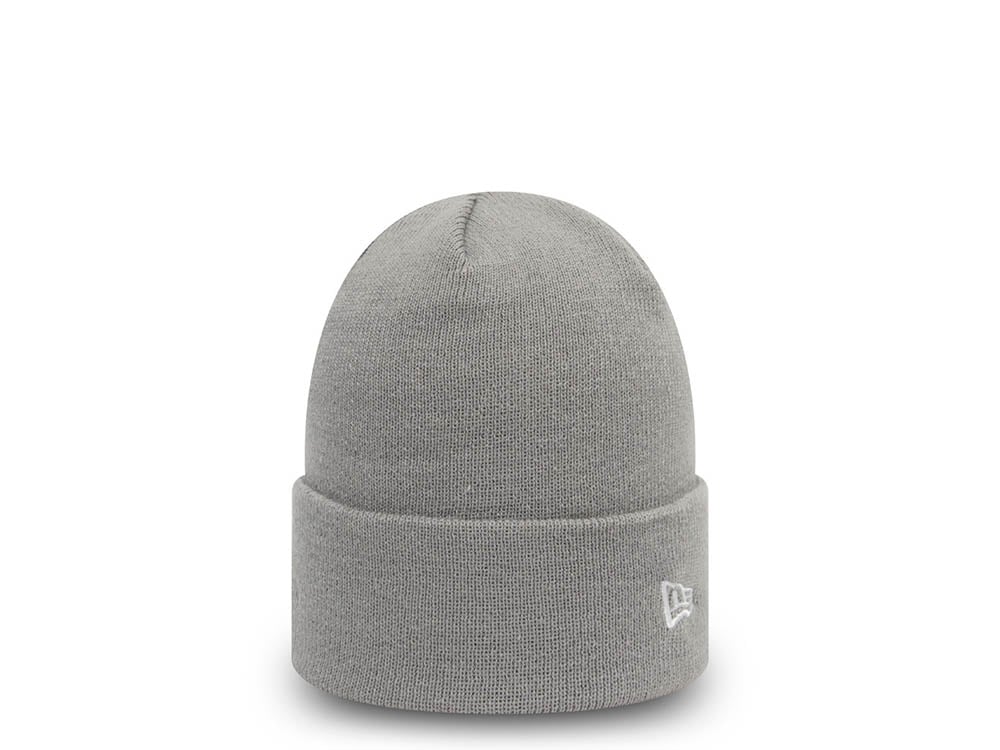 New Era Essential Cuff Beanie Gray Gorro