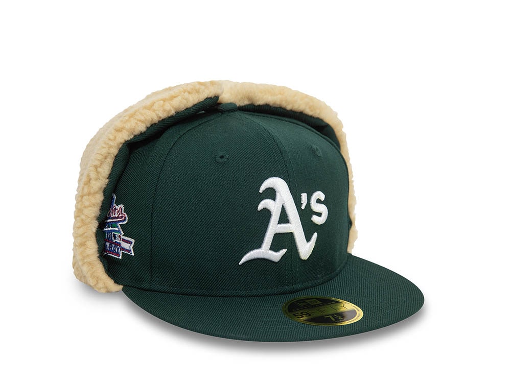 New Era Oakland Athletics World Series Edition Green 59Fifty Dogear Fitted Gorra