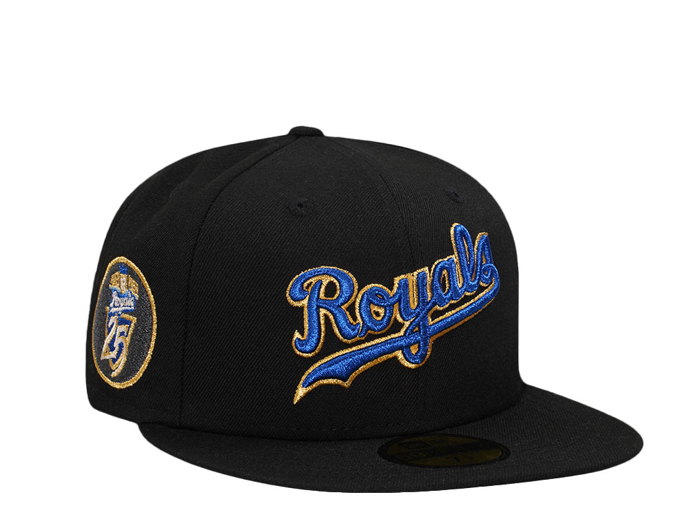 New Era Kansas City Royals 25th Anniversary Black Edition 59Fifty Fitted Gorra