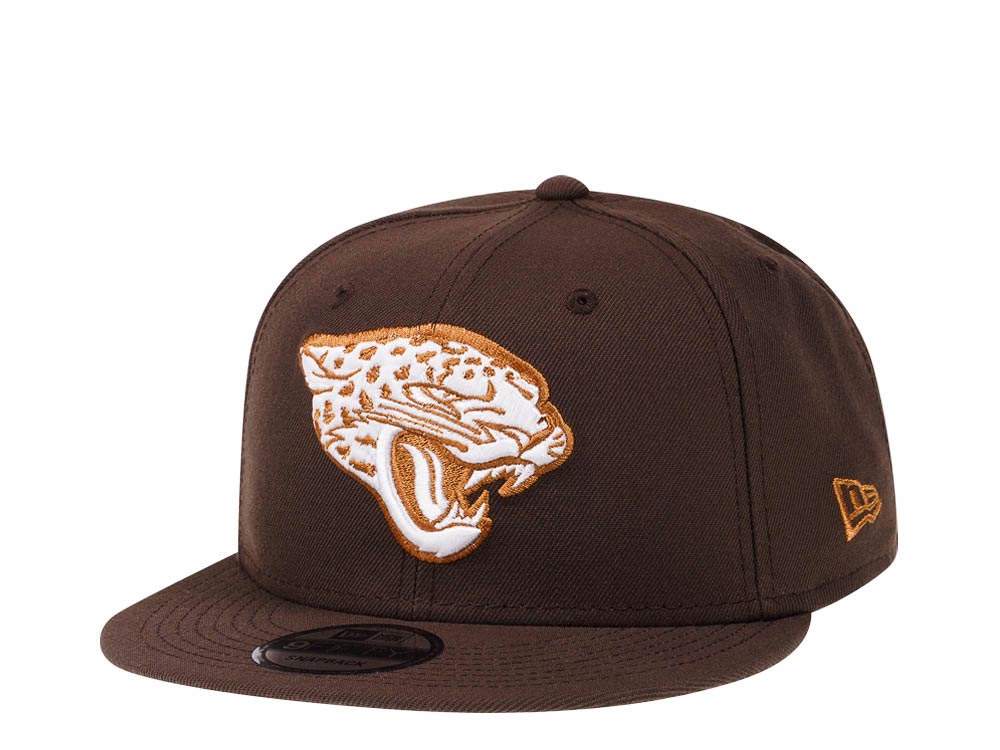 New Era Jacksonville Jaguars Brown Caramel Edition 9Fifty Snapback Gorra