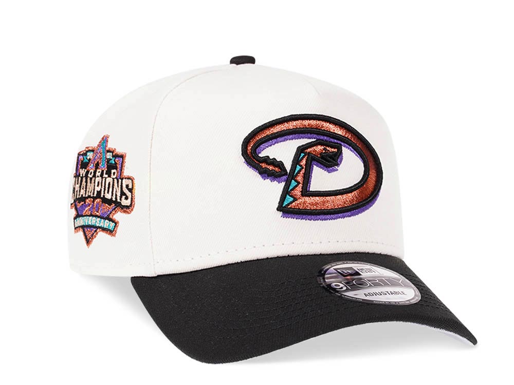 New Era Arizona Diamondbacks 20th Anniversary World Champions Two Tone 9Forty A Frame Snapback Gorra