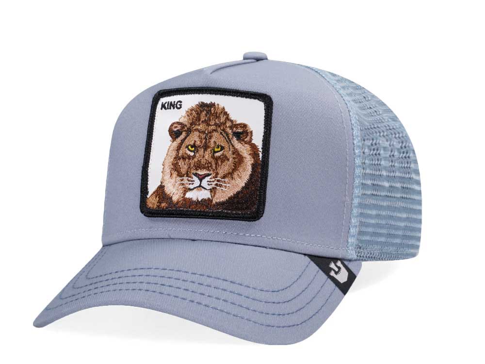 Goorin Bros Lion King Gray Trucker Snapback Gorra