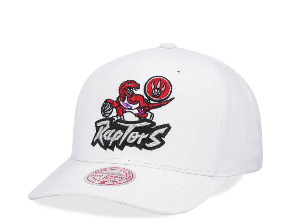 Mitchell & Ness Toronto Raptors All in Pro White Snapback Gorra