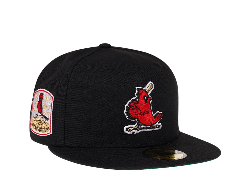 New Era St. Louis Cardinals World Series 1967 Black Throwback Edition 59Fifty Fitted Gorra