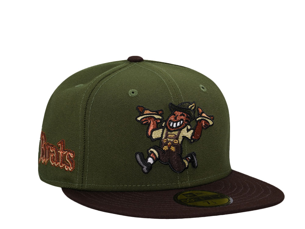 New Era Wisconsin Brats Oktoberfest Two Tone Edition 59Fifty Fitted Gorra