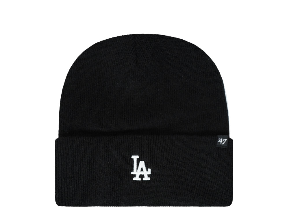 47Brand Los Angeles Dodgers Black Base Runner Gorra