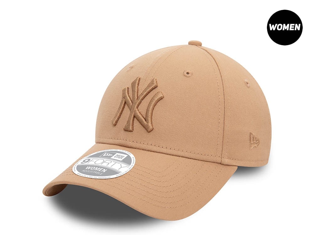 New Era New York Yankees League Brown Womens 9Forty Snapback Gorra