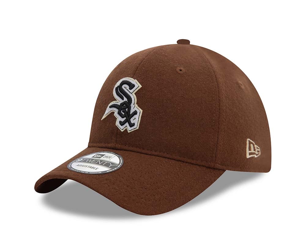 New Era Chicago White Sox Melton Brown 9Twenty Snapback Gorra