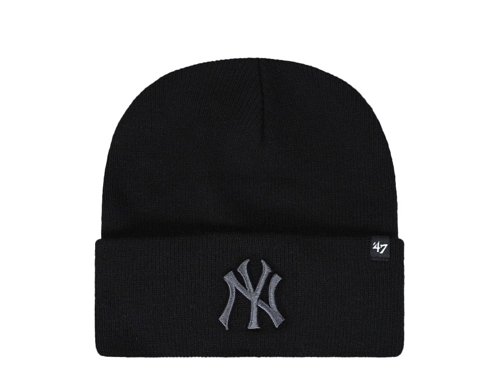 47Brand New York Yankees Black Haymaker Gorra