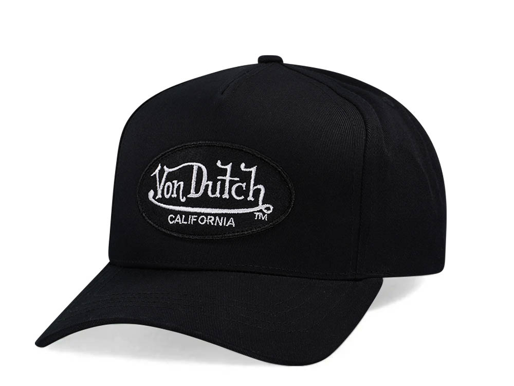 Von Dutch Black Edition A Frame Strapback Gorra