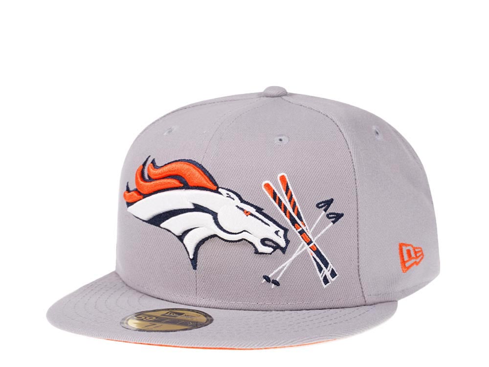 New Era Denver Broncos City Icons Grey Edition 59Fifty Fitted Gorra