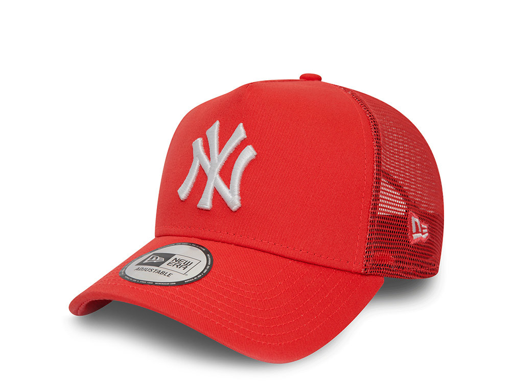 New Era New York Yankees League Essential Coral 9Forty Snapback Gorra