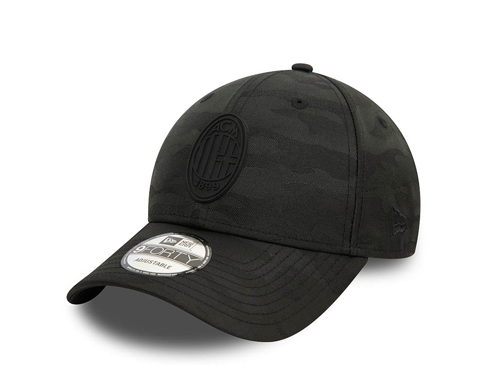 New Era AC Milan Black Camo 9Forty Strapback Gorra