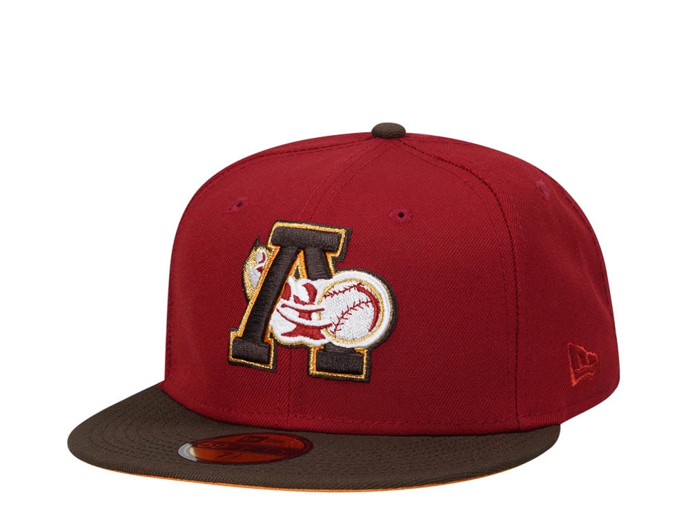 New Era Altoona Curve Chocolate Merlot Two Tone Prime Edition 59Fifty Fitted Gorra