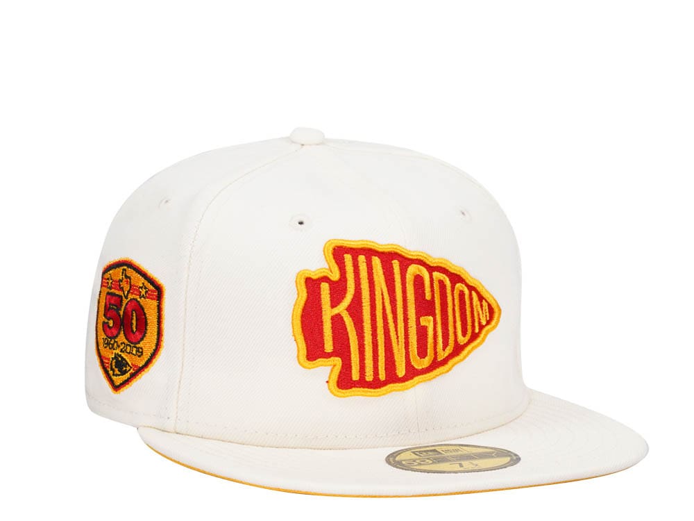 New Era Kansas City Chiefs 50th Anniversary Kingdom Edition 59Fifty Fitted Gorra