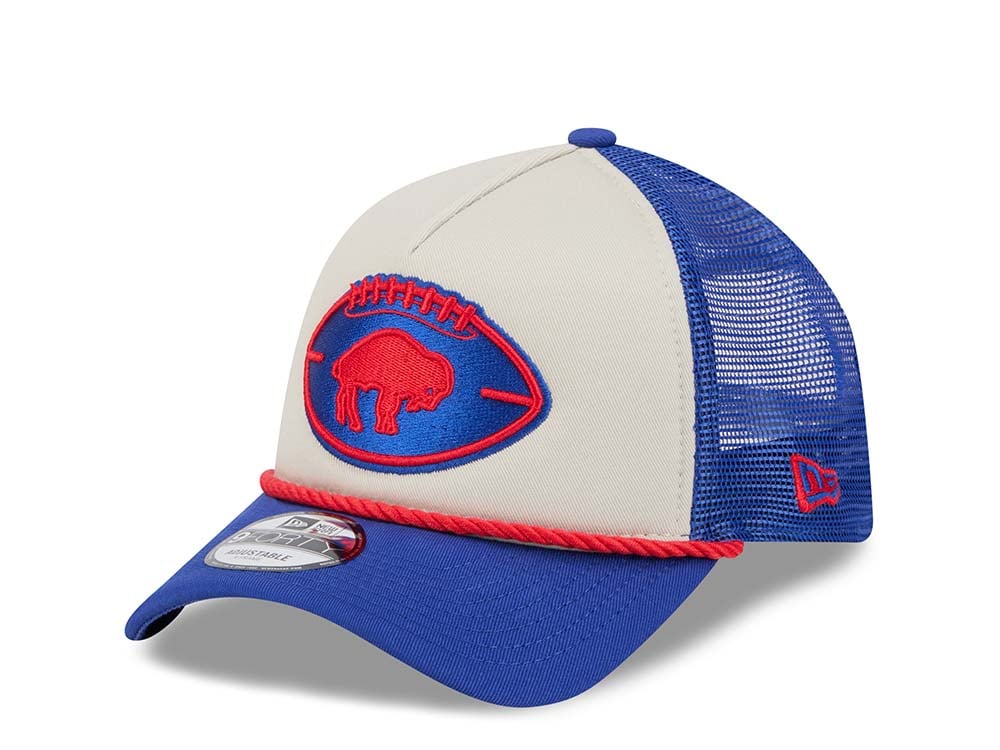 New Era Buffalo Bills Sideline 2024 9Forty A Frame Trucker Snapback Gorra