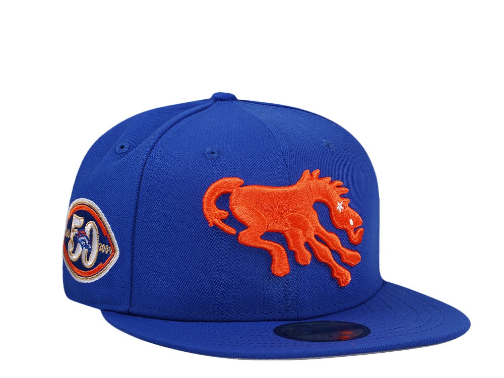 New Era Denver Broncos 50th Anniversary Vintage Edition 59Fifty Fitted Gorra